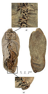 160px-Chalcolithic_leather_shoe_from_Areni-1_cave