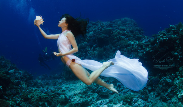 Танец под водой
