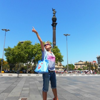 Испания, Барселона, площадь Колумба