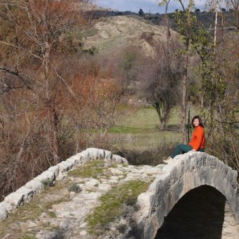 Skarfos Bridge-Simou Village, Old turkish village
