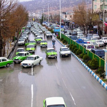 Городской пейзаж (Иран)...